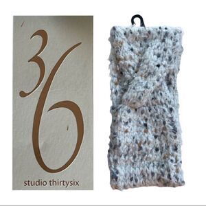 Studio Thirty Six Crochet Ear Warmer Headband • OS • NWT